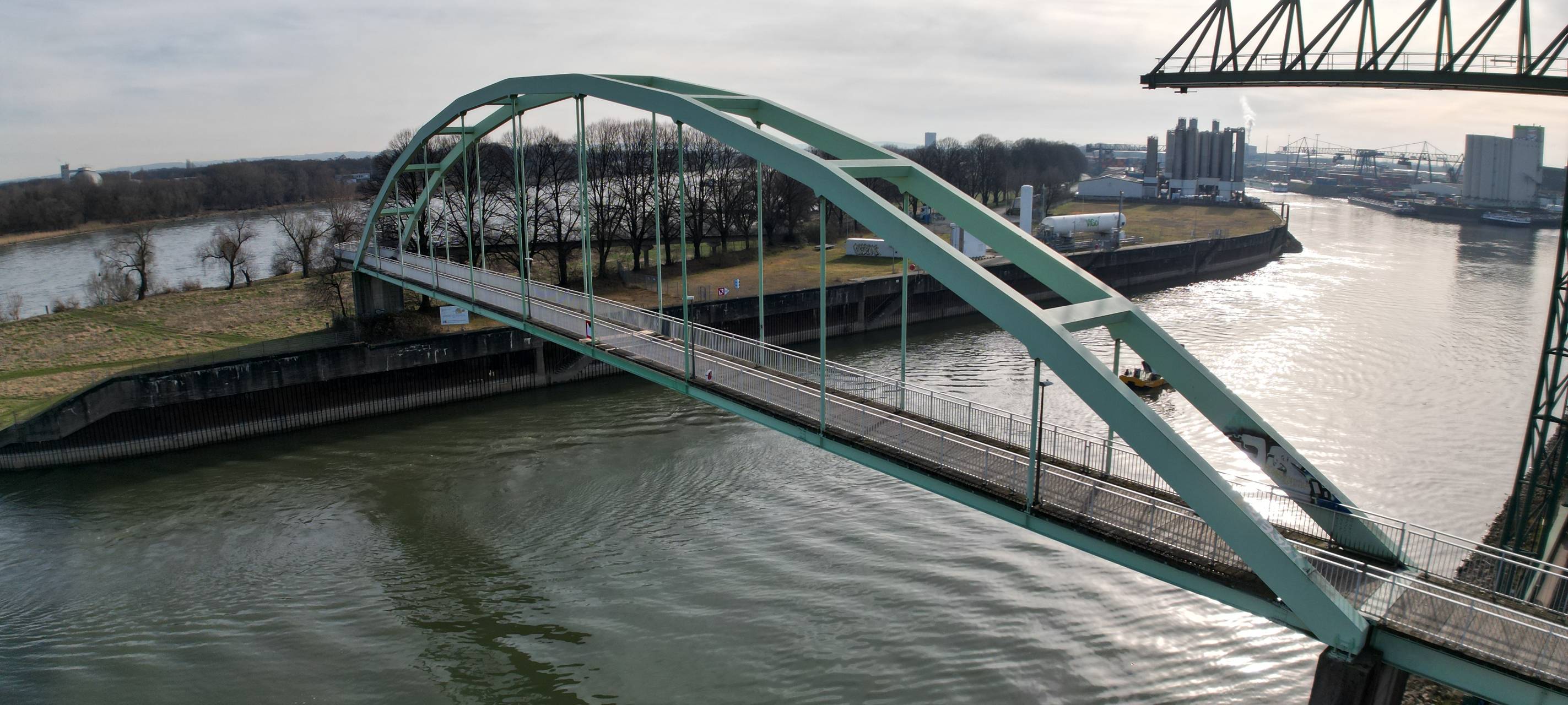 Köln: Niehler Hafenbrücke wird freigegeben