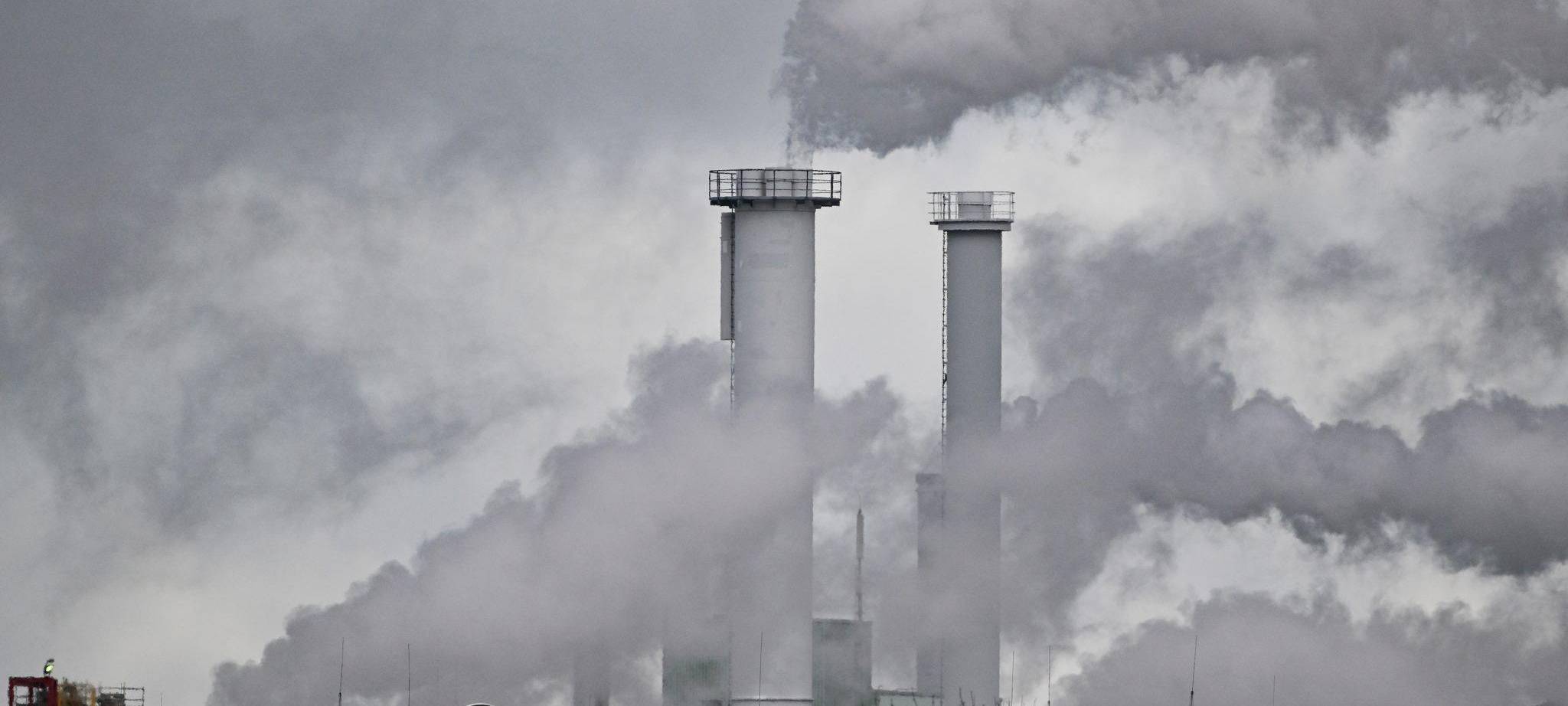 CO2-Emissionen von Industriebetrieb