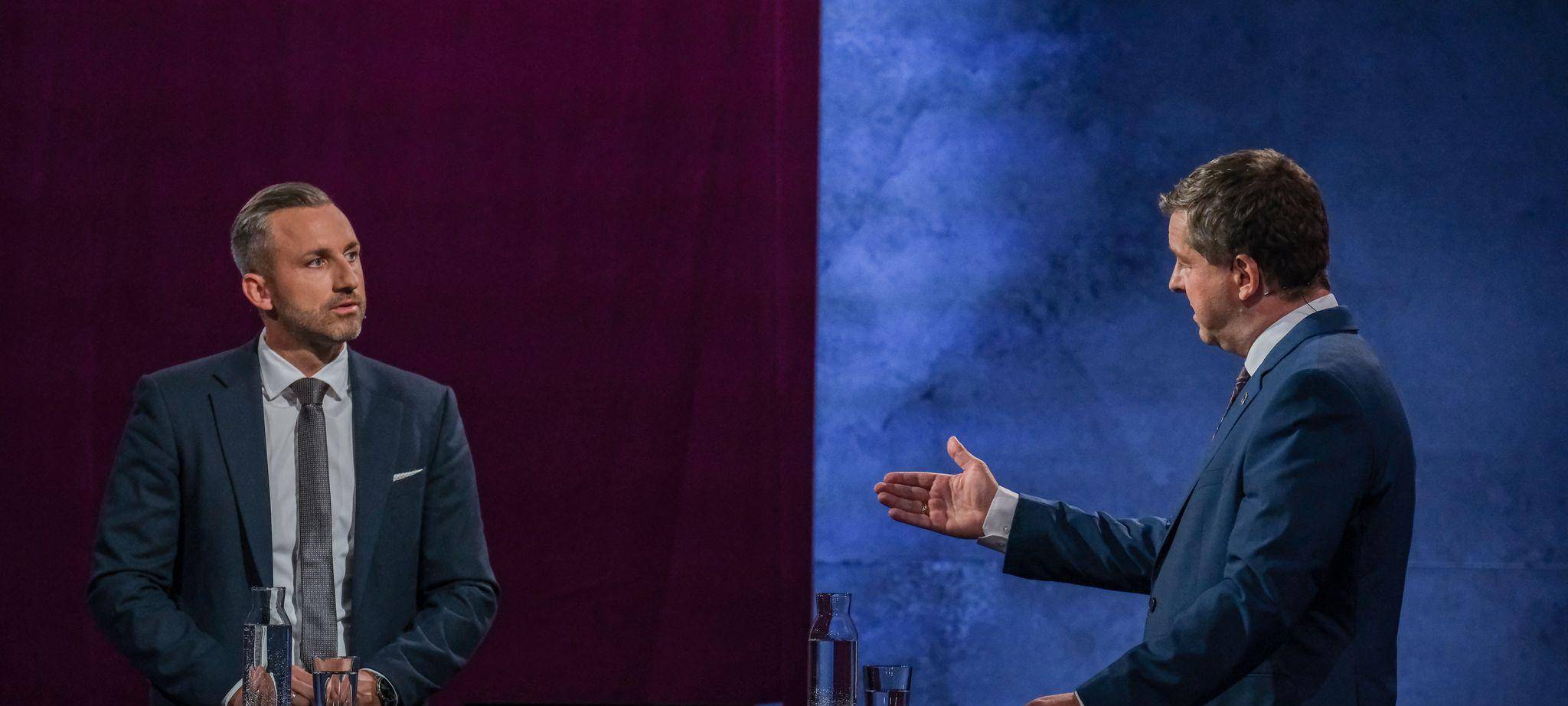 MDR-Wahlarena mit den Spitzenkandidaten zur Landtagswahl