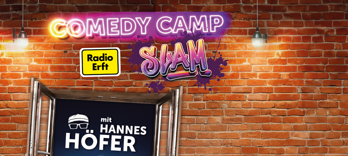Comedy Camp Slam: Comedians aus dem Rhein-Erft-Kreis gesucht